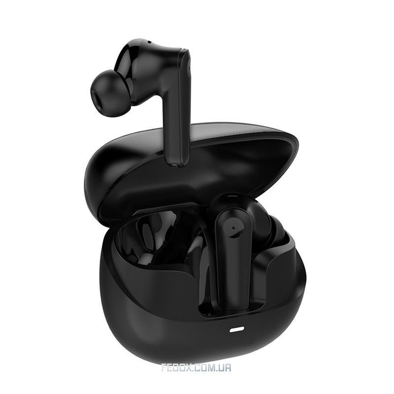 Bluetooth-гарнітура ColorWay Slim TWS-1 Earbuds Long Life Black (CW-TWS1BK1)