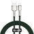 Кабель Baseus Cafule Metal Lightning 2.4A (2m) green