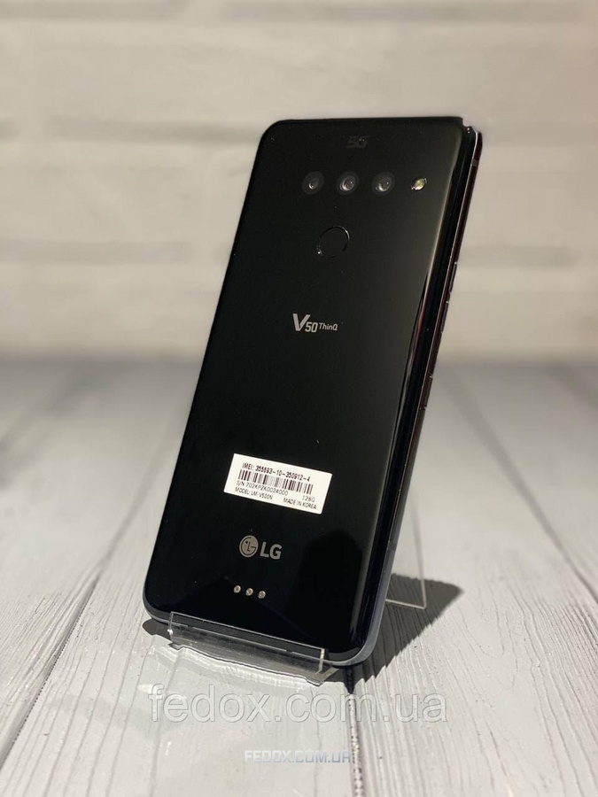 Мобільний телефон LG V50 ThinQ 128 GB V500N Black