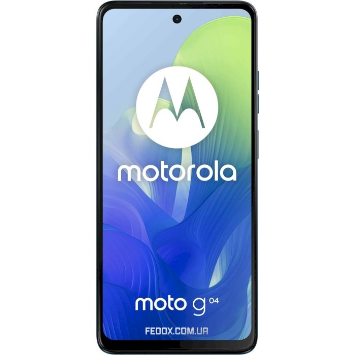 Смартфон Motorola Moto G04 4/64GB Satin Blue (PB130045RS)