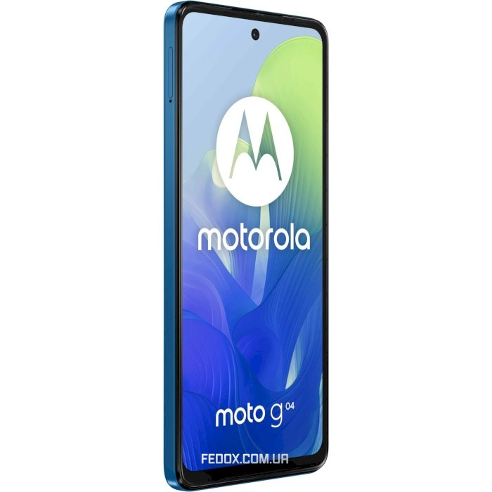 Смартфон Motorola Moto G04 4/64GB Satin Blue (PB130045RS)