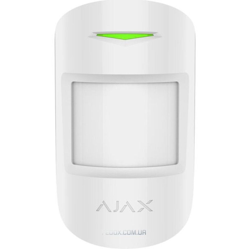 Датчик руху Ajax MotionProtect Plus White (38198.02.WH1)