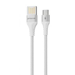 Кабель Proove Double Way Weft Micro USB 2.4A (1m)