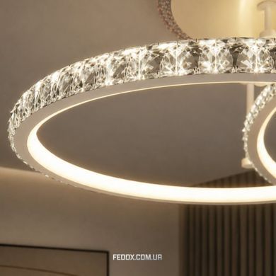 Люстра стельова LED SIRIUS VALESO B YT393/2 (80W+12W RGB)