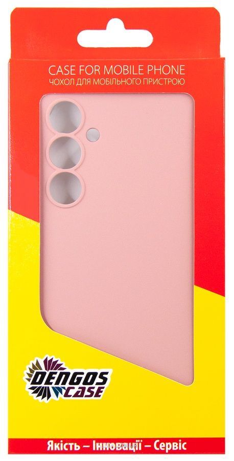 Чохол-накладка Dengos Soft для Samsung Galaxy A55 SM-A556 Pink (DG-TPU-SOFT-57)